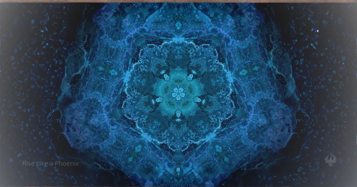 Esoteric astrology represented as a symbolic map of consciousness and inner order.