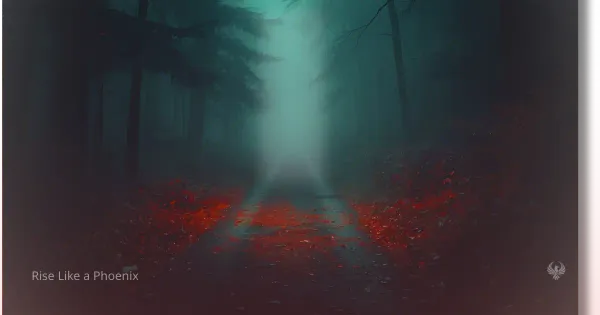 Fog lifting over a pathway, symbolizing clarity about kundalini misconceptions.