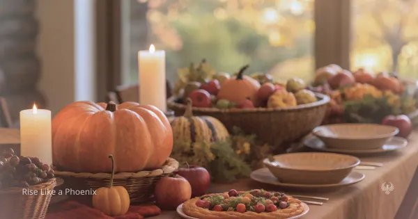 Soft, calming imagery symbolizing nourishment, rest, and physical care during kundalini awakening.